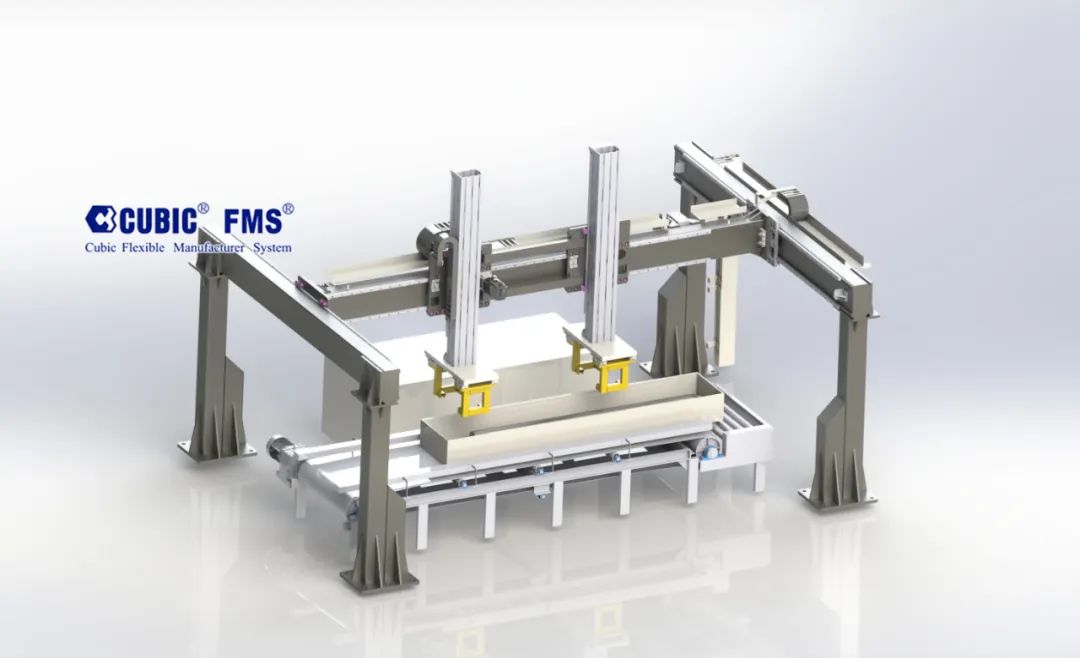 从坐标机器人到龙门机器人，两轴胜于一轴