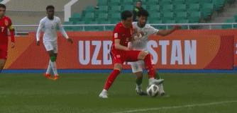 U20亚洲杯-门将屡救险，木塔力甫传射徐彬建功，中国2-0复仇沙特