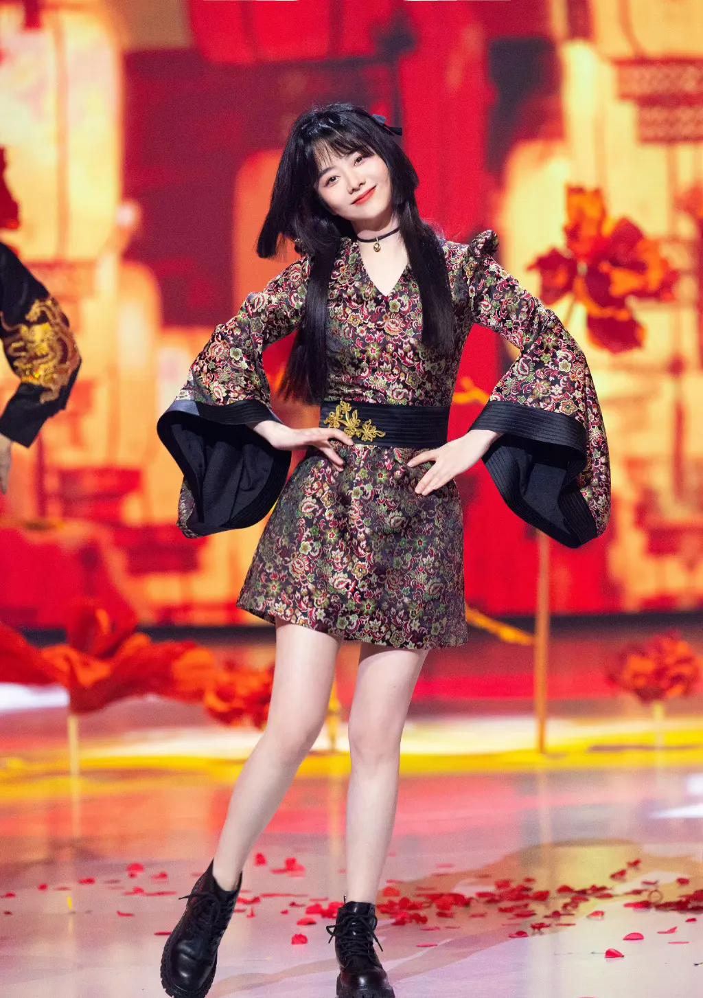 小精灵美照~谭松韵