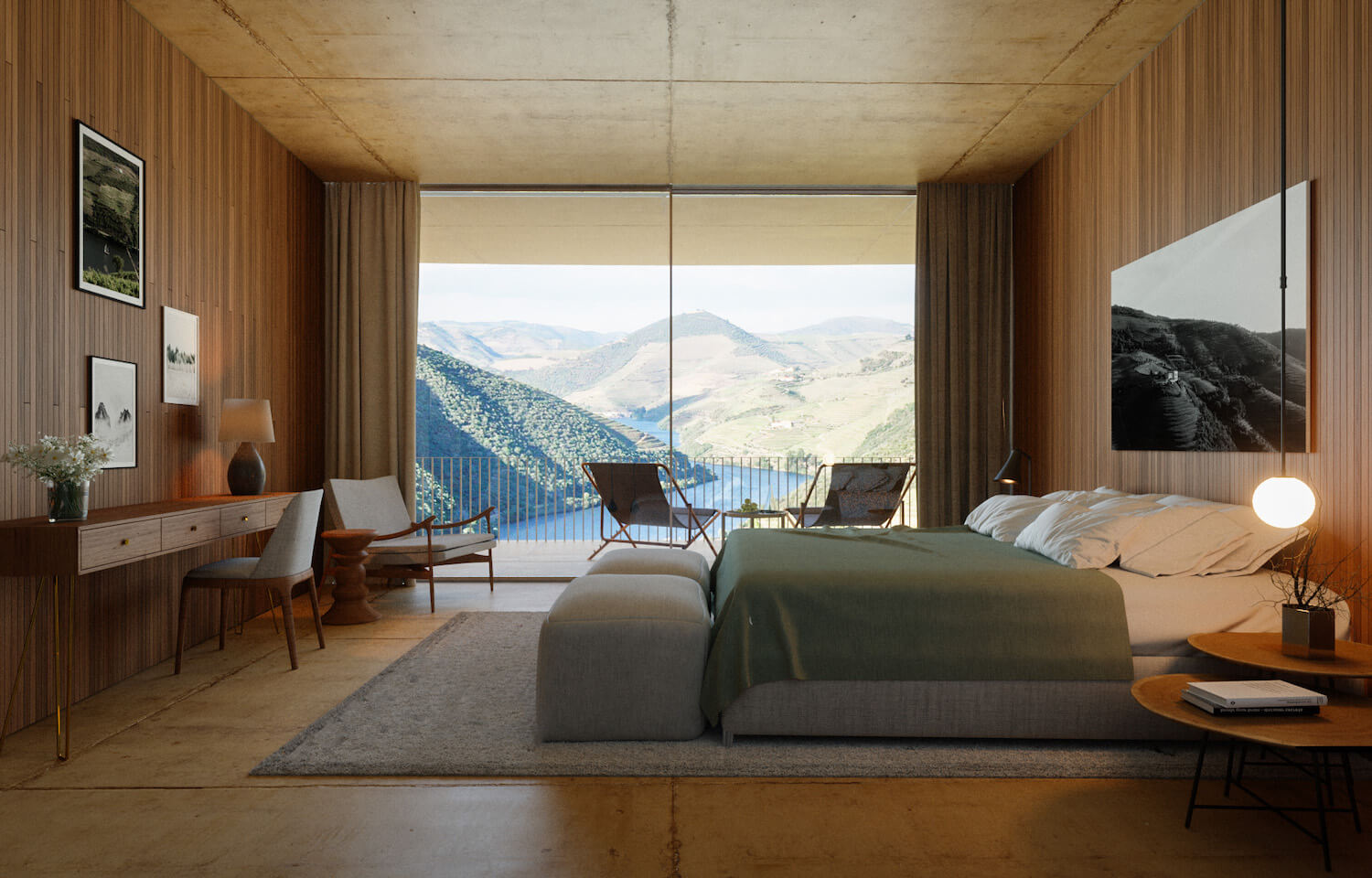 杜罗河谷新酒庄，世界遗产地全景观光酒店