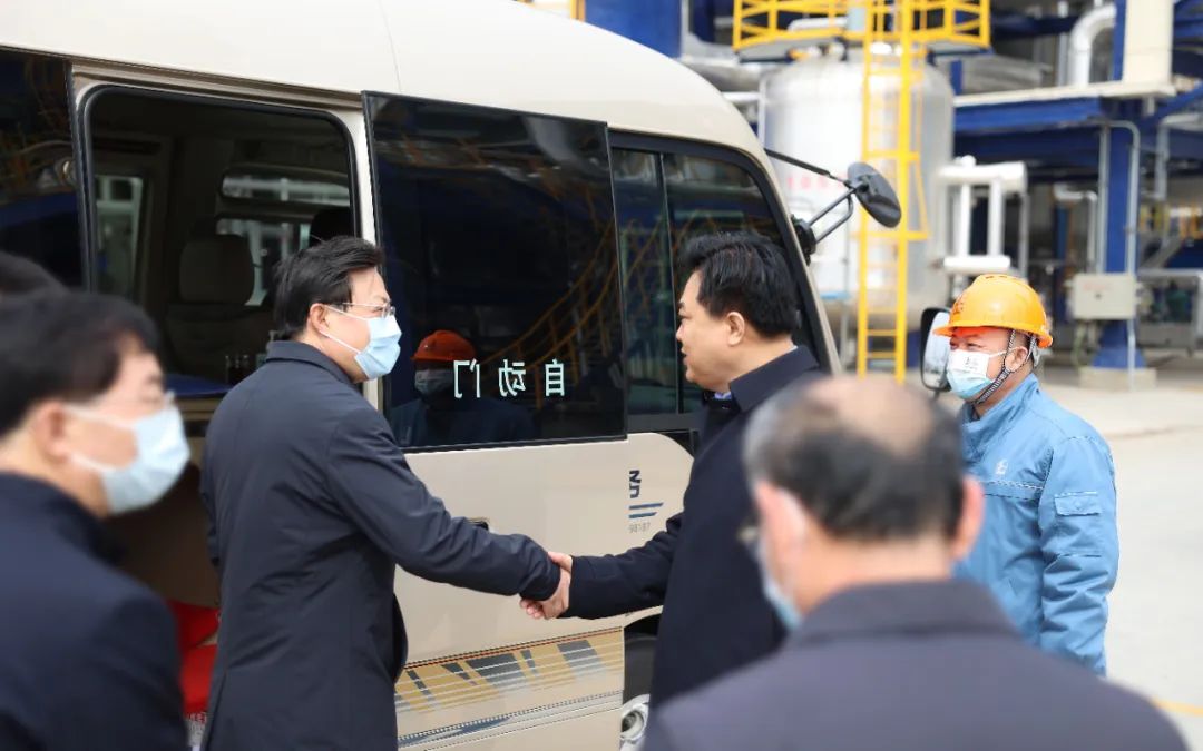 东营市委书记杨国强一行莅临万达集团考察调研