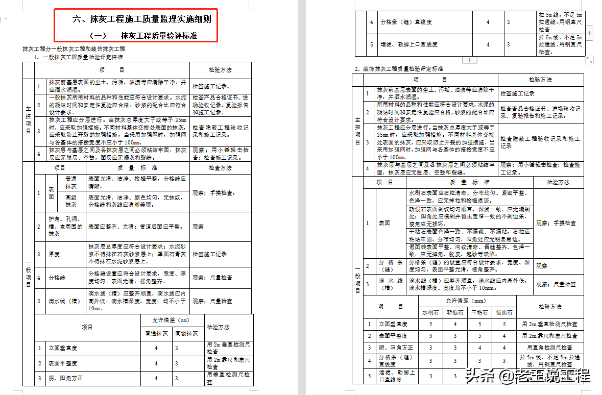 年薪35万总监整的监理实施细则真漂亮！让施工方挑不出错乖乖整改