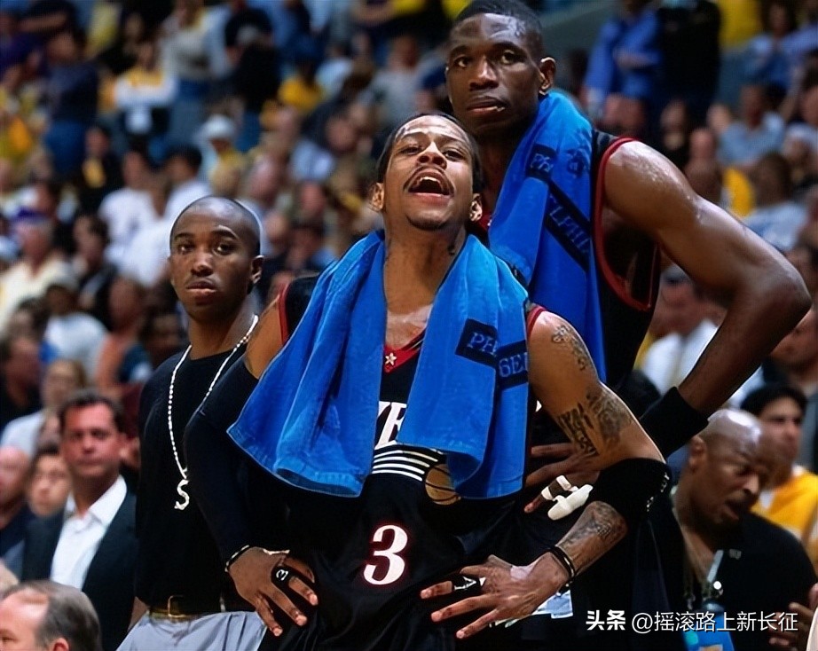 央视NBA总决赛宣传片（01年NBA总决赛第一场比赛加时5分钟，艾弗森把质疑声音变成了赞美）