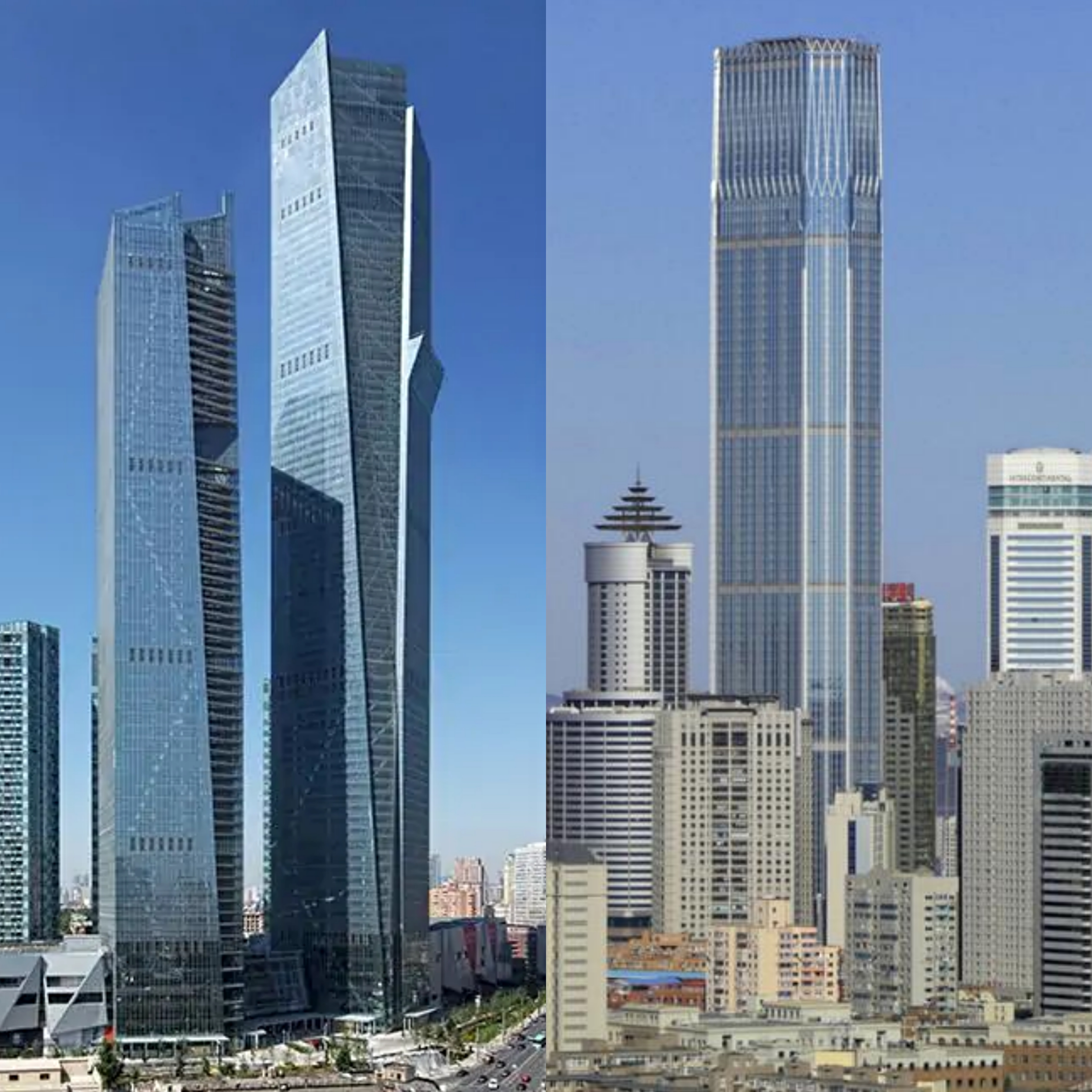 世界上已竣工最高的100座建筑——中国篇！深圳引领，24城入榜