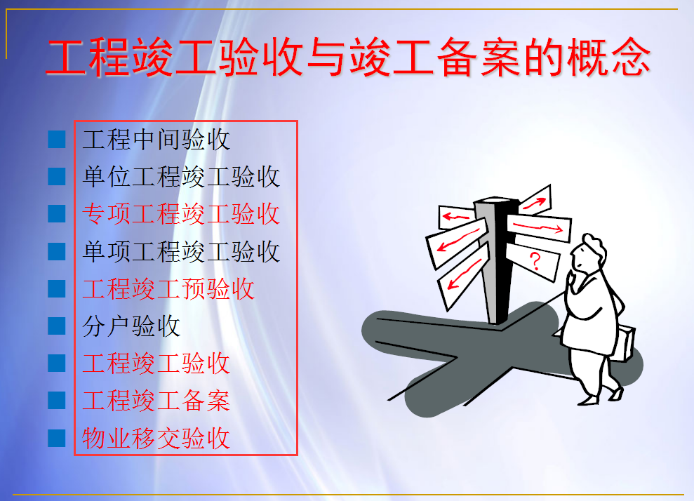 验收想做好？197页工程竣工验收与竣工备案流程，附100张表格