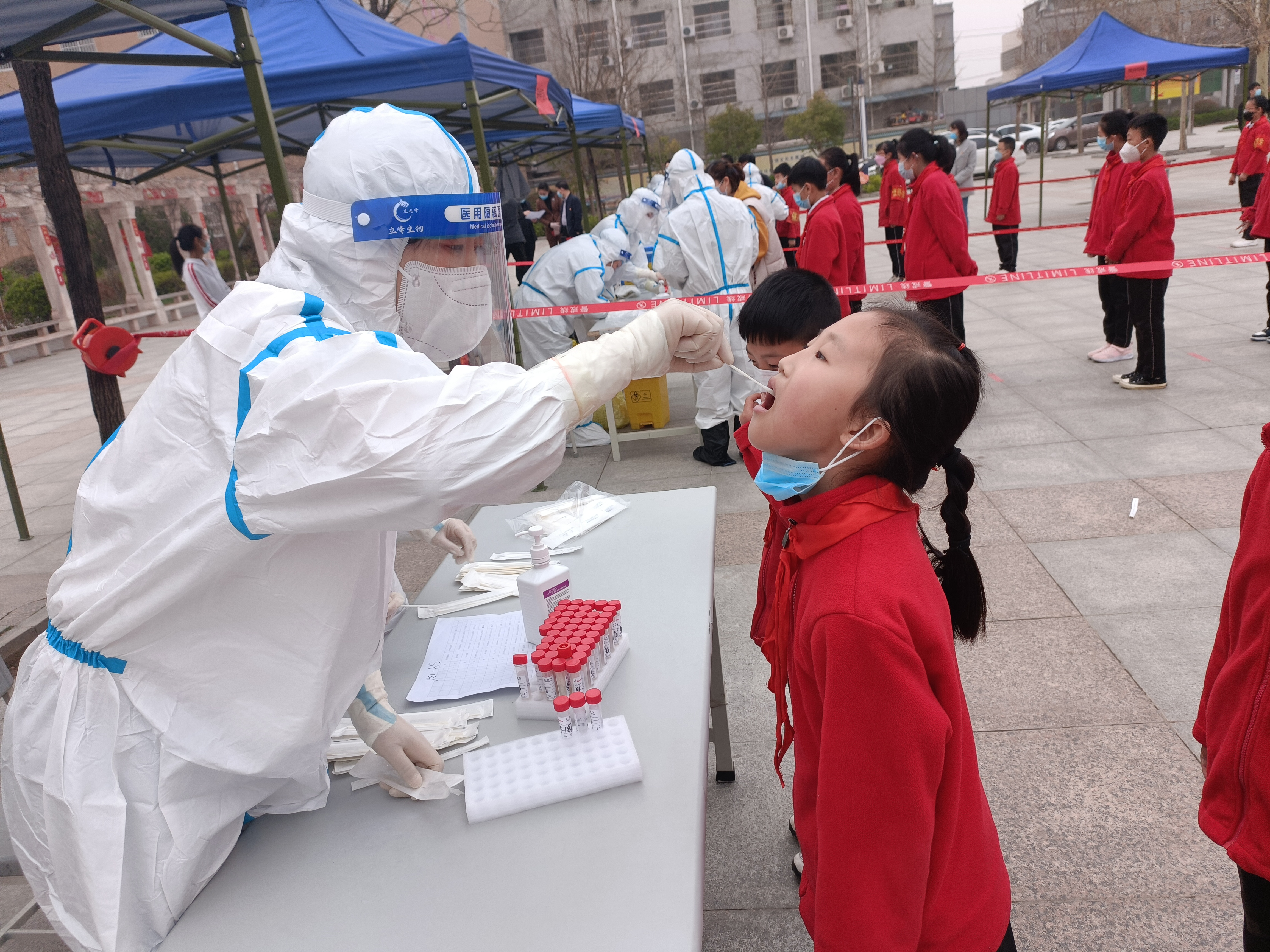 迅速行动！大荔县完成近10万名师生全员核酸检测