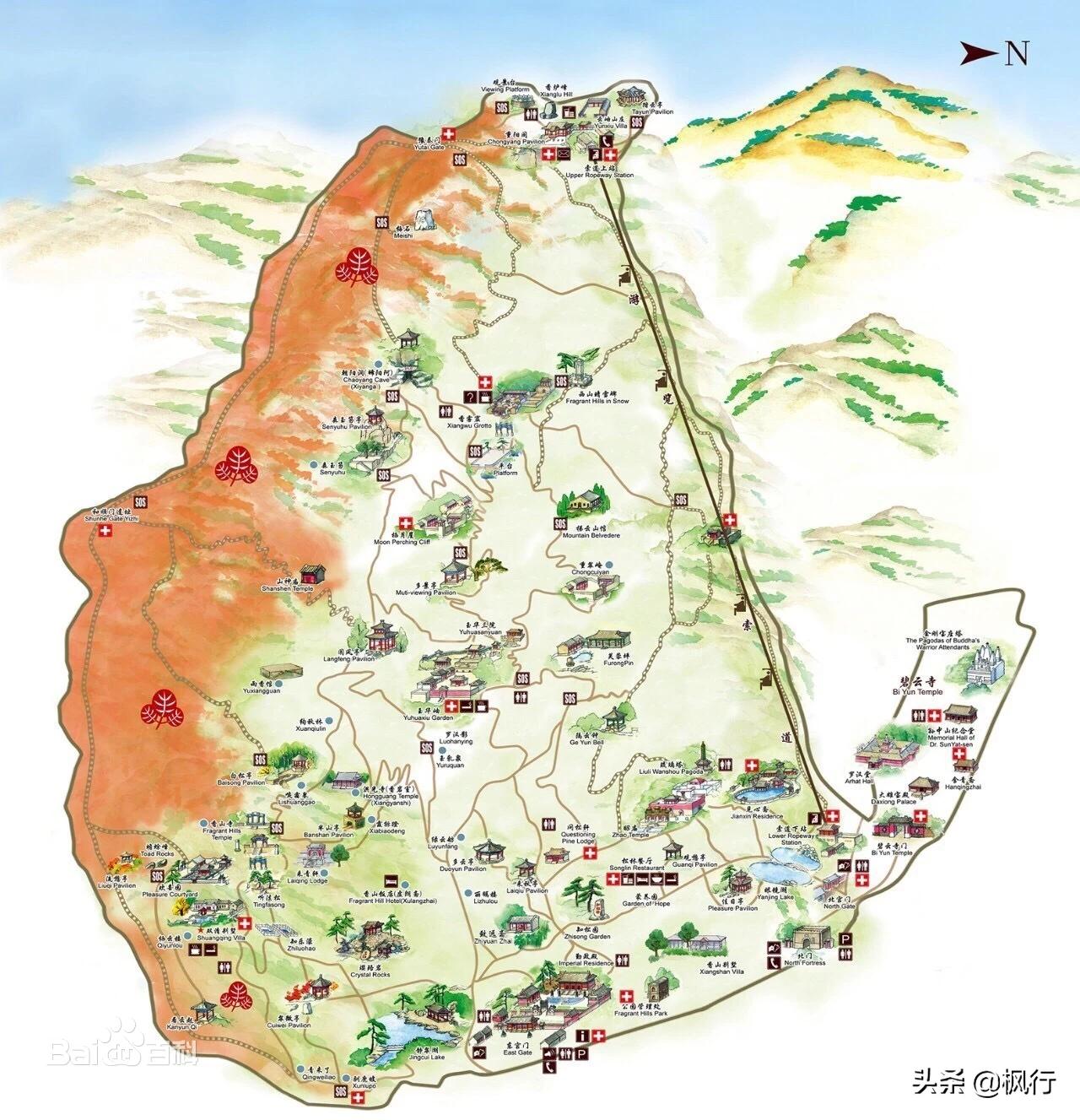 西山森林公园门票多少钱(体力差也可以北京)