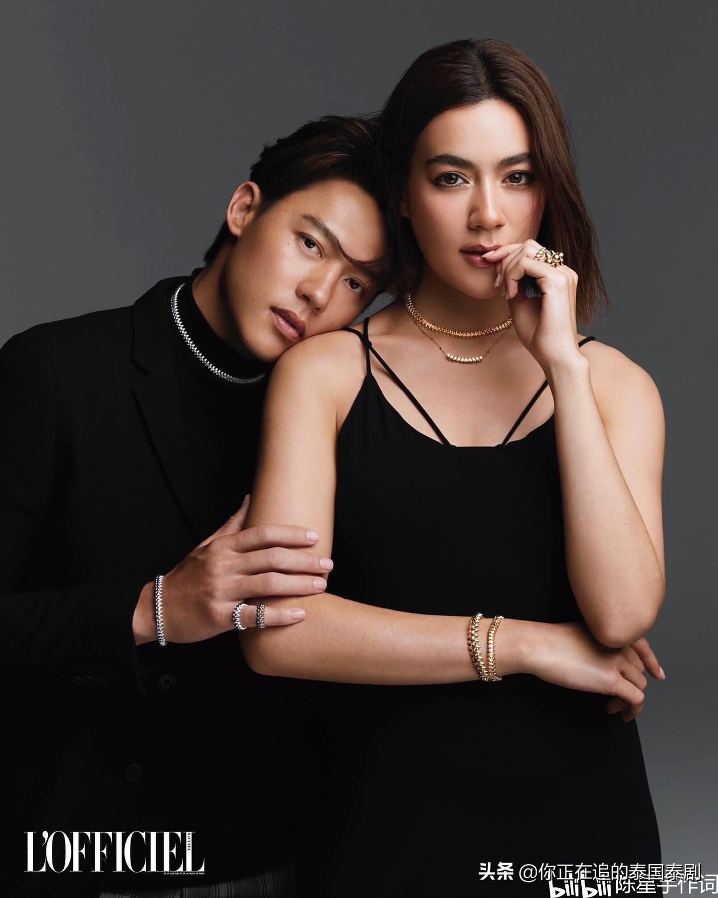 泰国明星夫妇markprin和kim求婚后首刊杂志:四部新泰剧备受期待