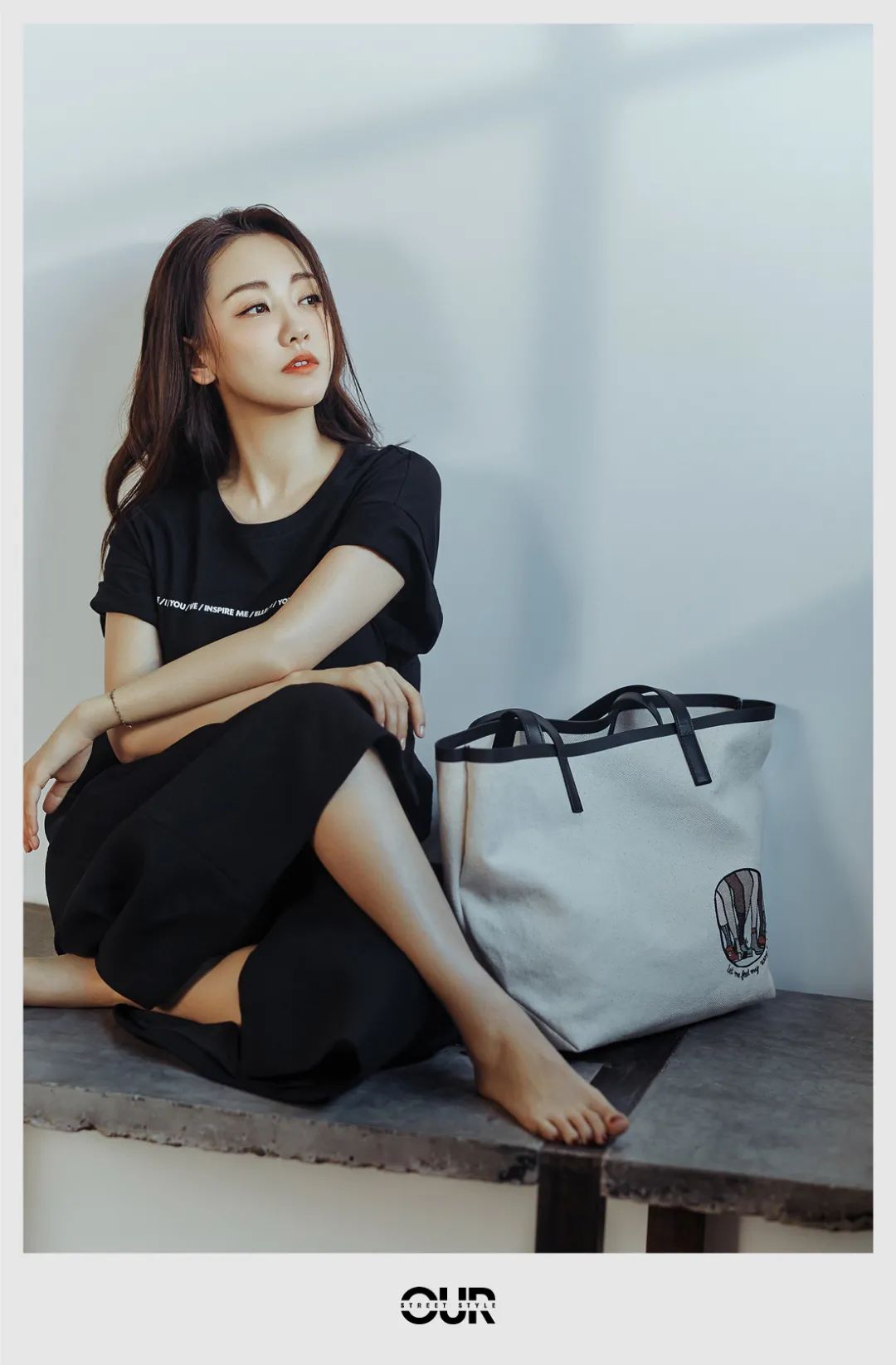 elle 75周年秋冬限定系列佘诗曼elle clothe peg closure衣夹系列女包