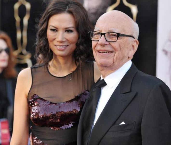 91岁默多克再离婚，前三任妻子已分走57亿，邓文迪靠孩子多拿30亿