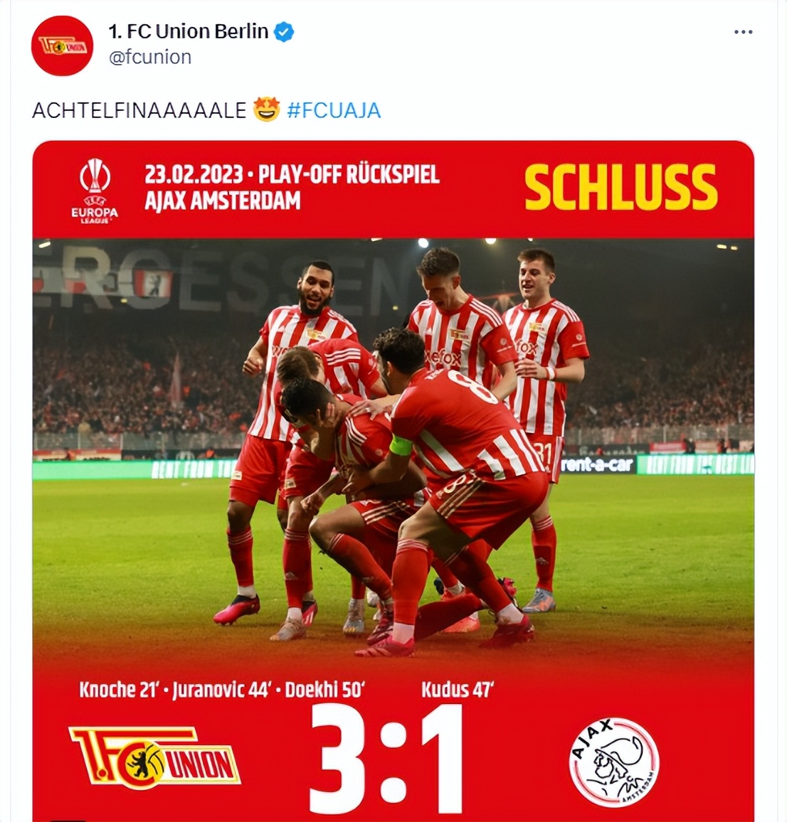 2-1!3-0!1-3!欧洲足坛疯狂一夜:3大豪门狂欢,欧冠4冠王出局