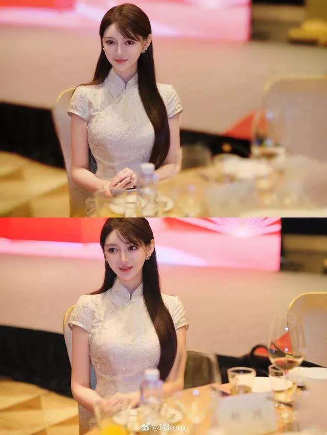 黄晓明新女友叶珂果然很美