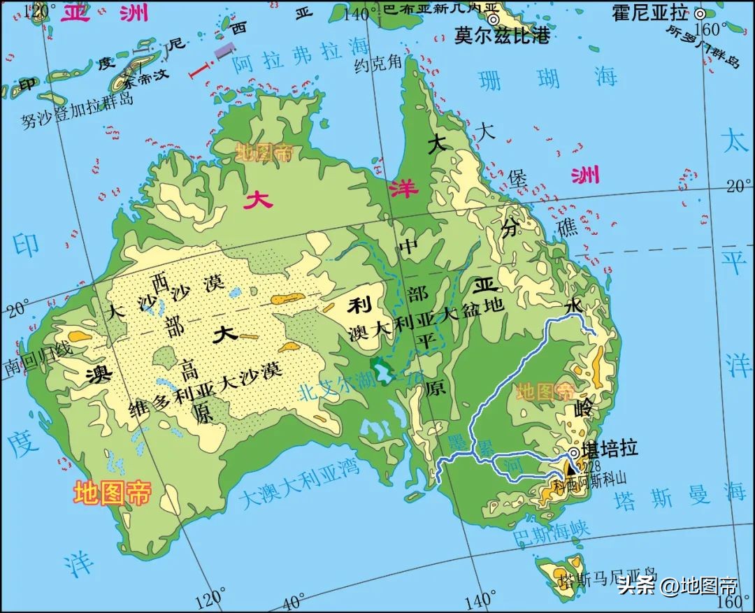 澳大利亚在什么洲（澳大利亚在哪一洲）-第3张图片-昕阳网