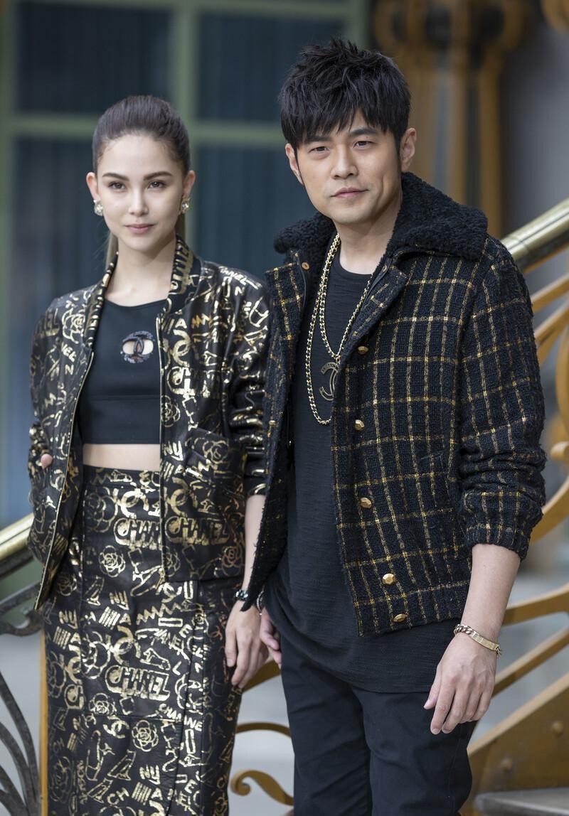 昆凌昆凌夫妻罕见同框