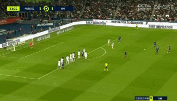 法甲-巴黎2-1马赛 内马尔姆巴佩破门多纳鲁马失误送礼