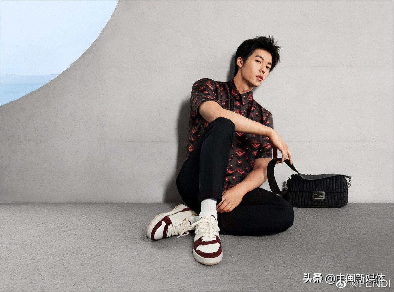 FENDI 官宣许光汉为品牌形象大使