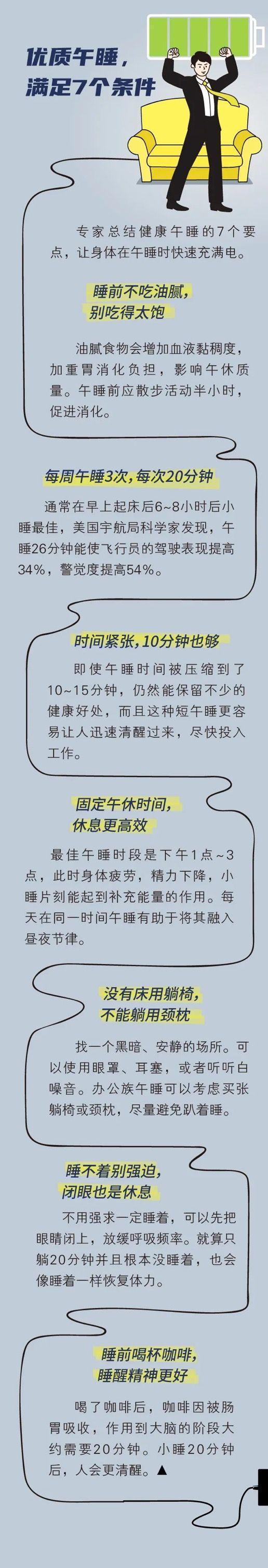 午睡，身体的一次“自我修复”？科学家详解：不同时长功效不同