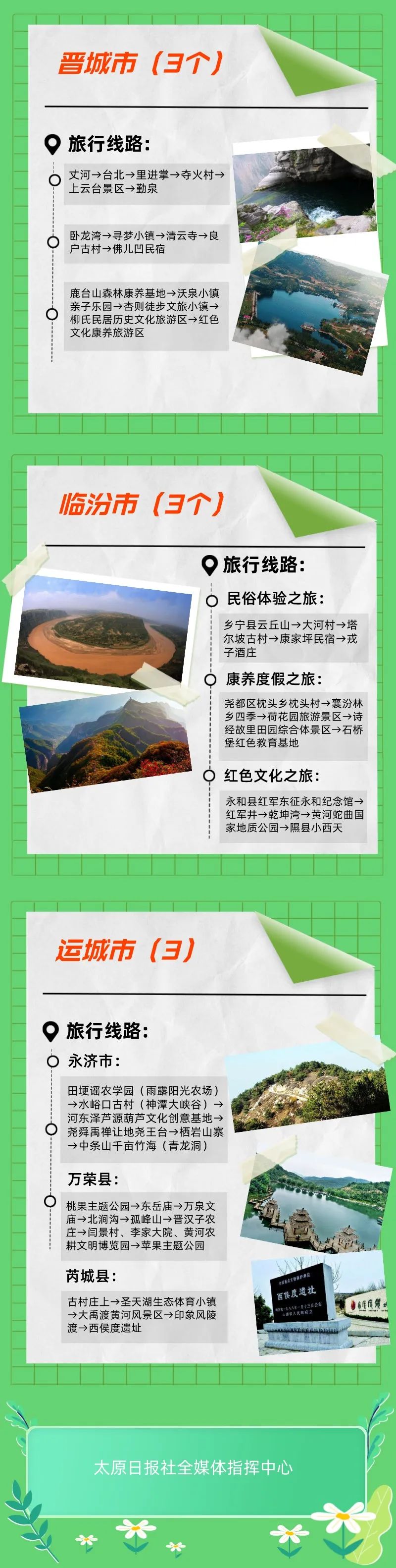 山西发布29条暑期乡村休闲旅游精品线路 太原4条线路入选