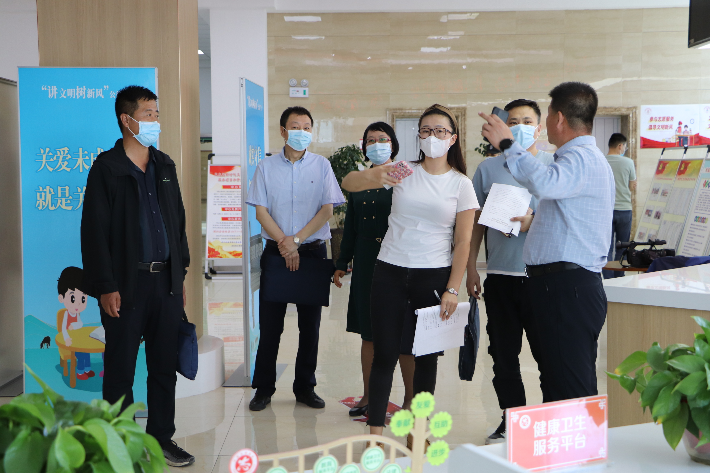 市检查评估组到玉泉区开展新时代文明实践中心所站标准化建设互评验收