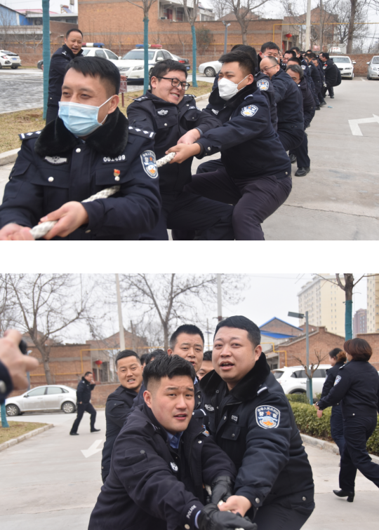 运动青春 活力警营丨武功公安开展“喜迎二十大 忠诚保平安”系列文体活动