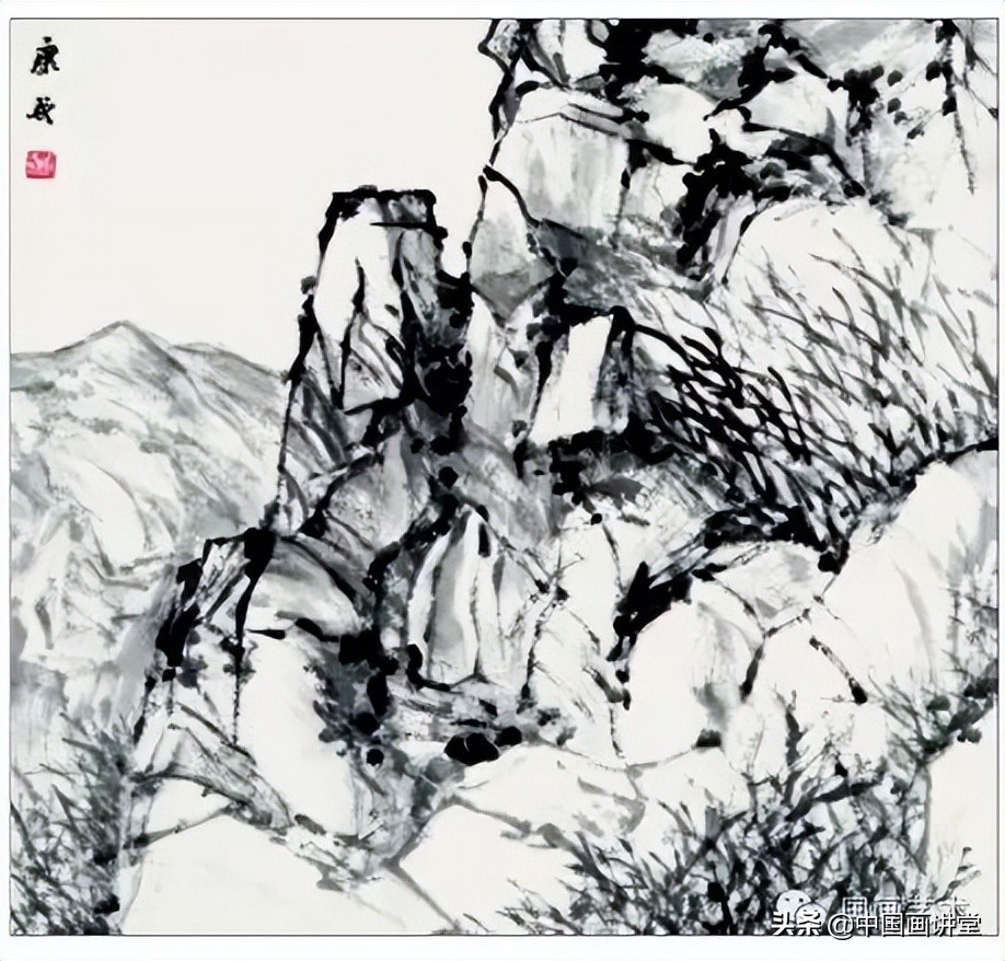 怎样画山石（提高篇）