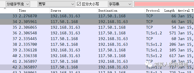 Wireshark工作使用小結