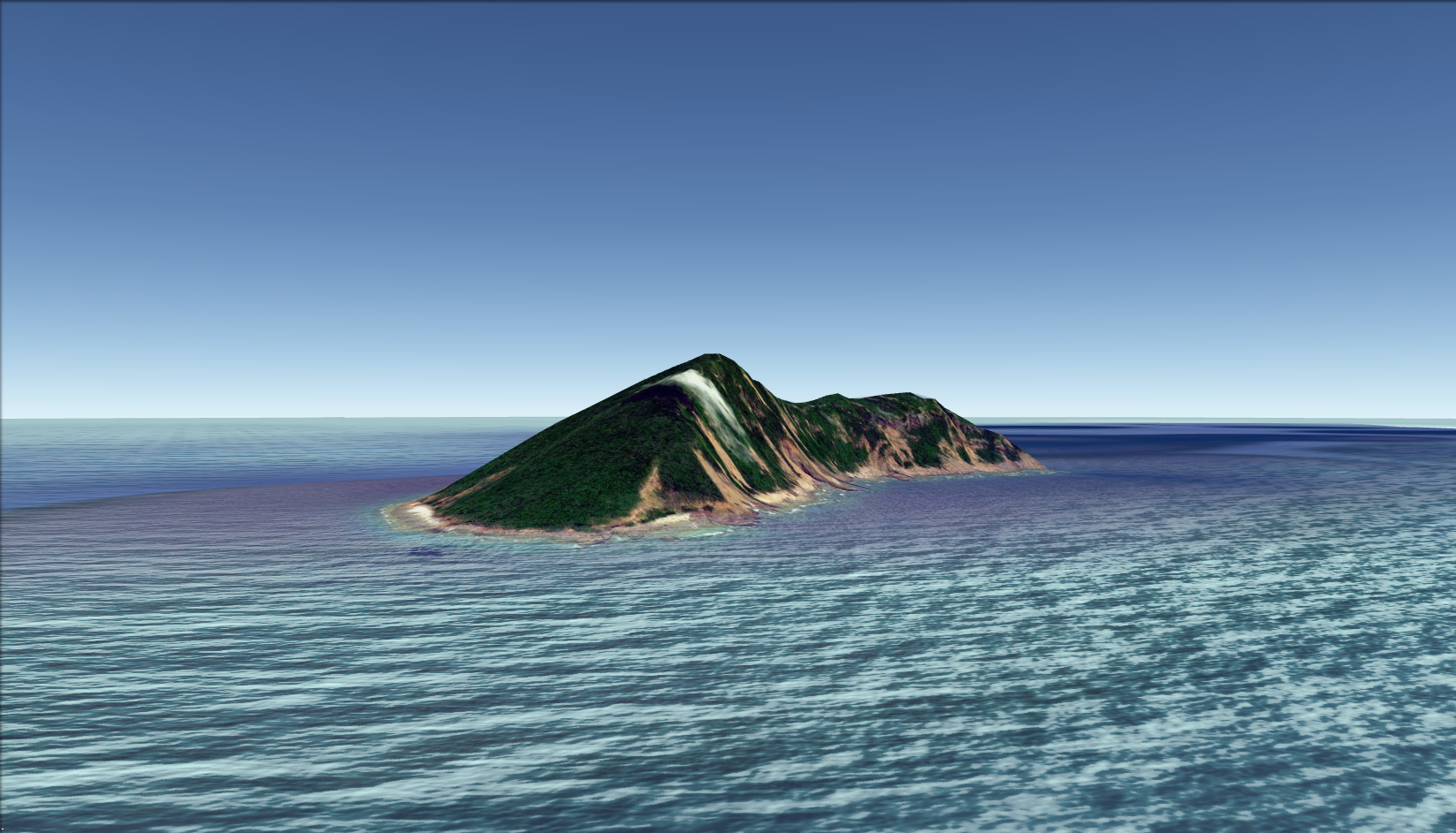 而钓鱼岛的黄尾屿位于钓鱼岛东北处,远离工业设施,加上陡岩峭壁,因此