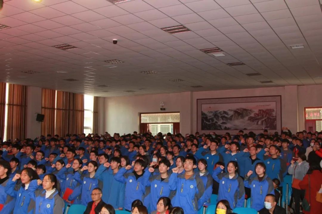 十八而至承大任 百日冲刺誓夺魁