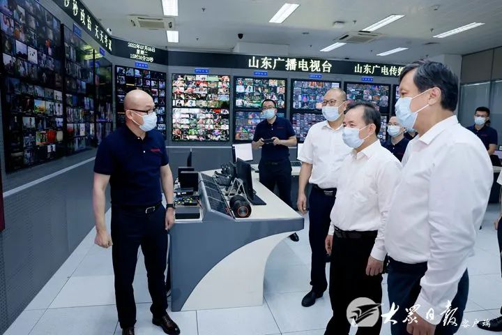 李干杰走访调研中央驻鲁媒体和省主要新闻单位时强调：坚持守正创新提升传播能力 为强省建设营造良好舆论氛围