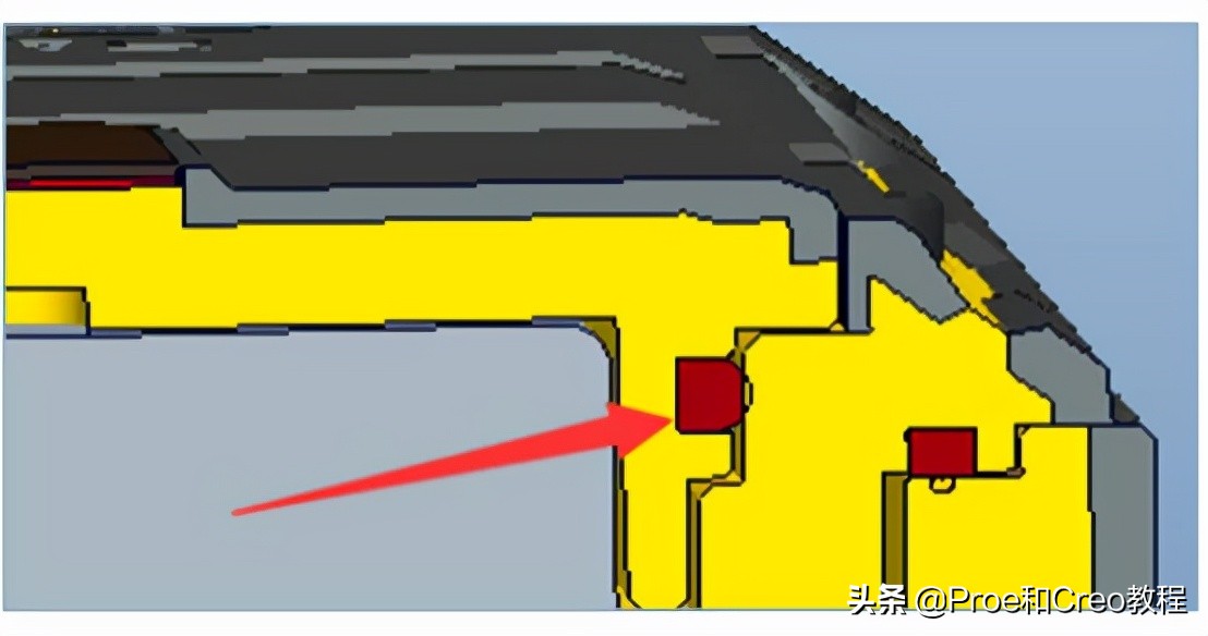 Proe/Creo产品防水结构设计（三防手机案例）