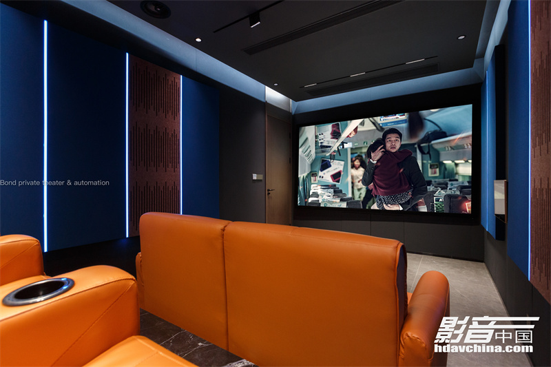 宜昌世纪山水现代风格影音室装修效果图展示