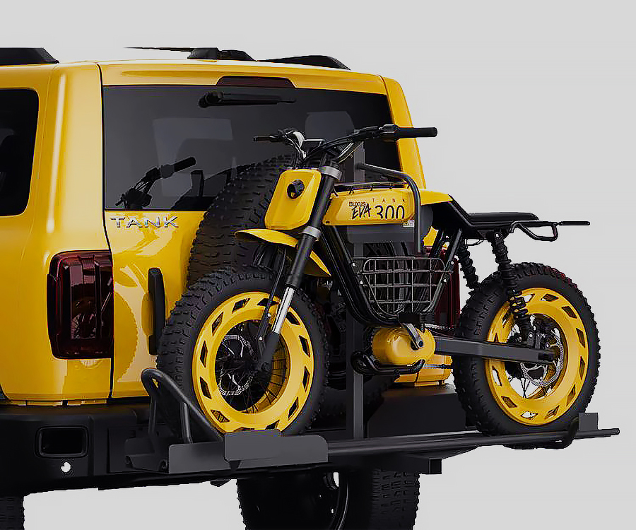 新品｜坦克Tank电动自行车「黄金甲」，这你受得了么