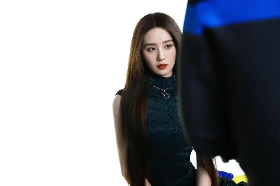 刘诗诗 长发温柔，侧颜也十分精致抗打氛围感十足