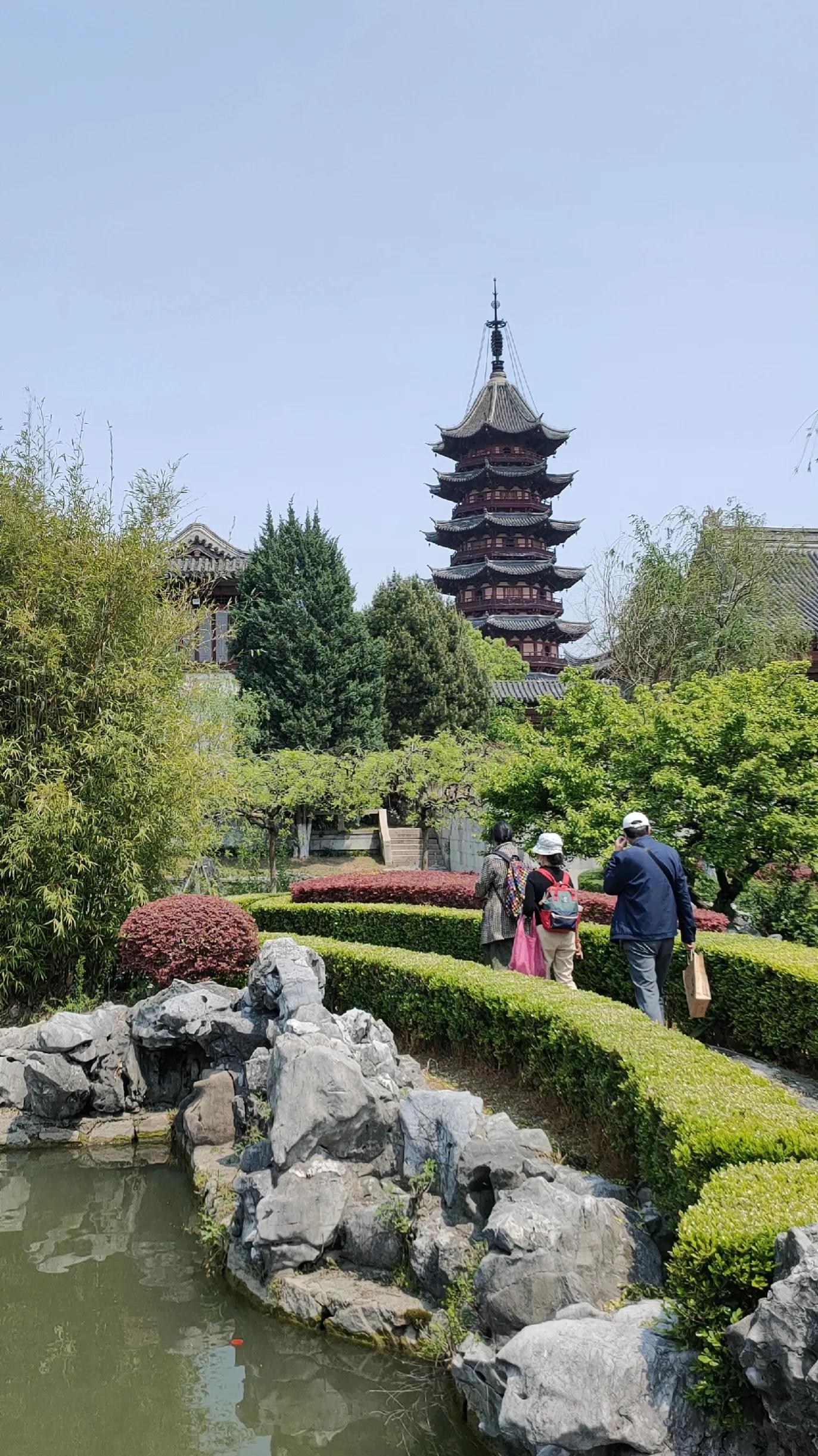 苏州美丽的盘门景区
