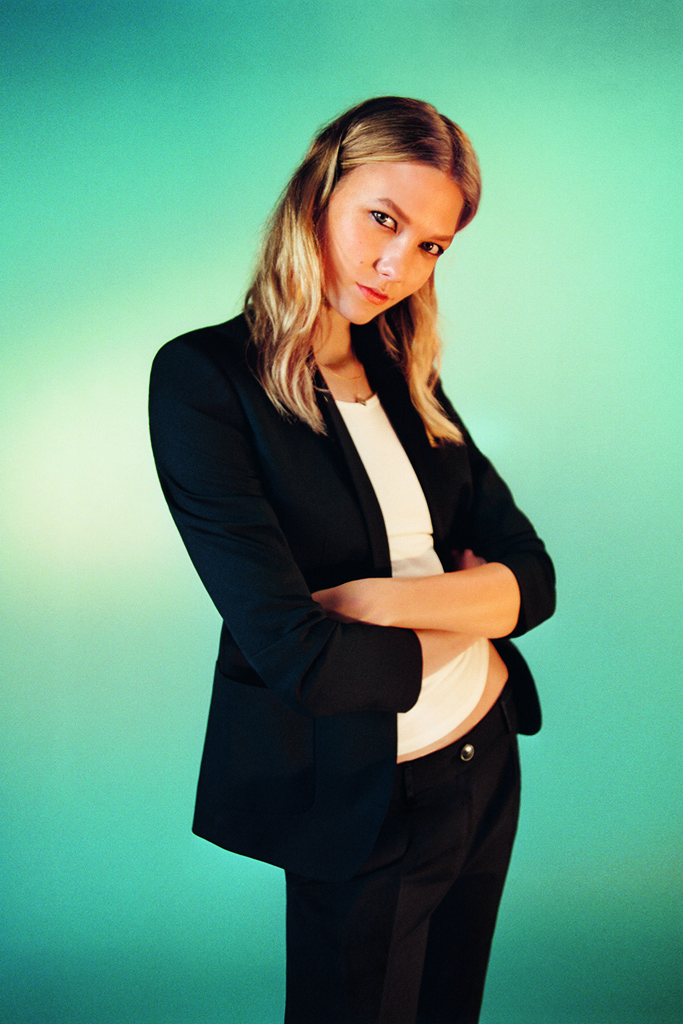 超模卡莉·克劳斯 (Karlie Kloss) 出演的时尚大片