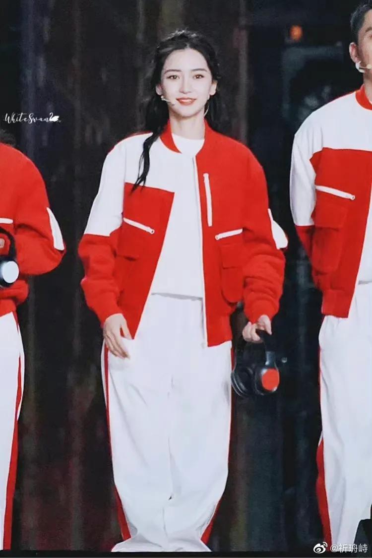 #angelababy运球游戏好稳##奔跑吧#