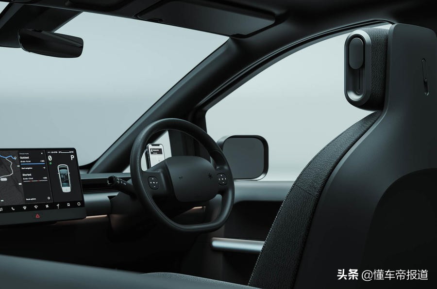 新车 | 极简设计风格，2023年亮相！优步定制车Arrival Car最新官图