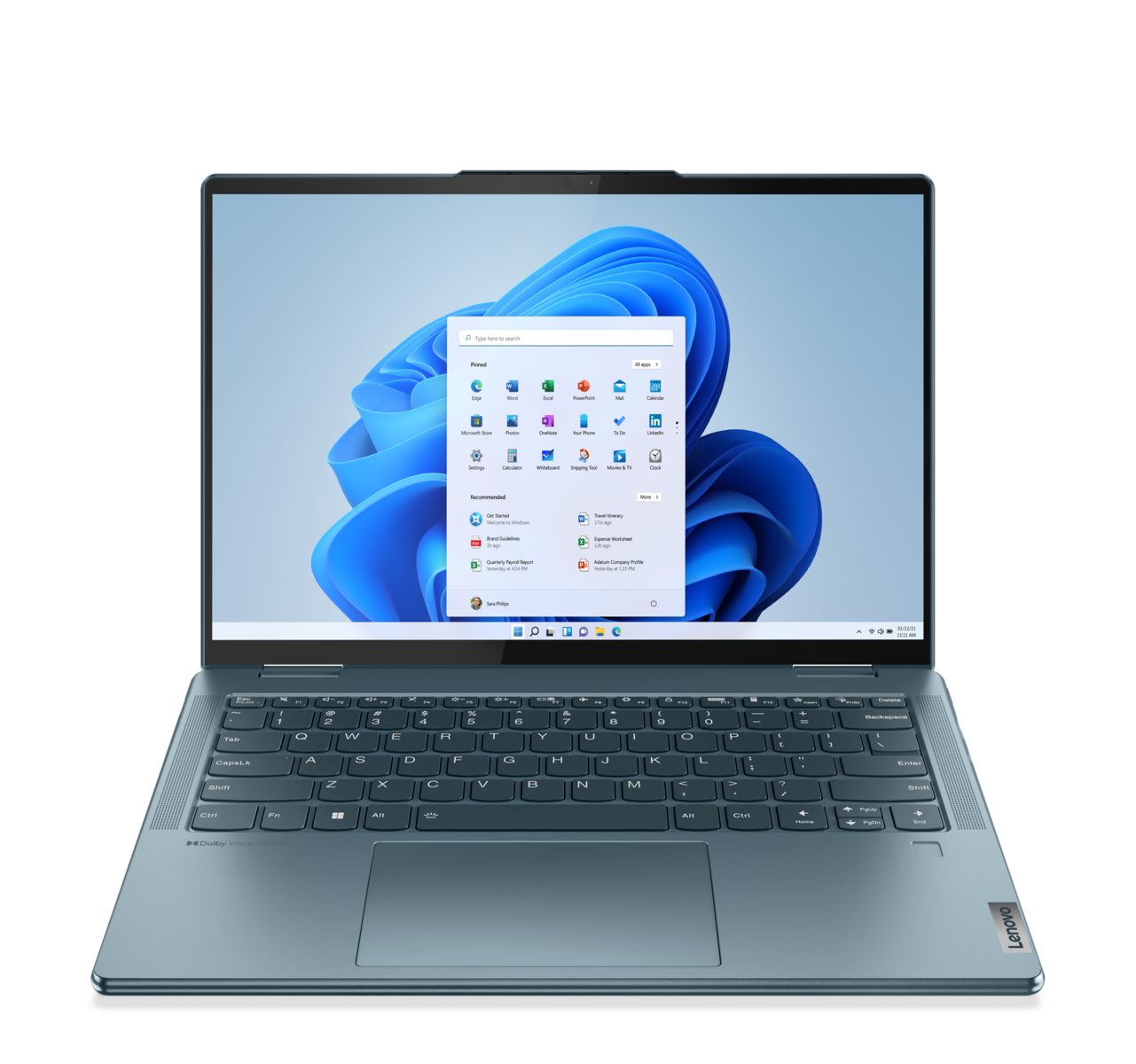 聯(lián)想發(fā)布 Yoga 7 翻轉(zhuǎn)本：銳龍 6000U，14 英寸 2.8K OLED 屏