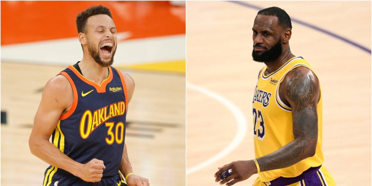 喬丹科比詹姆斯庫里合照壁紙（奪NBA第4冠兼奪FMVP后，庫里歷史地位坐五望四比肩科比？）