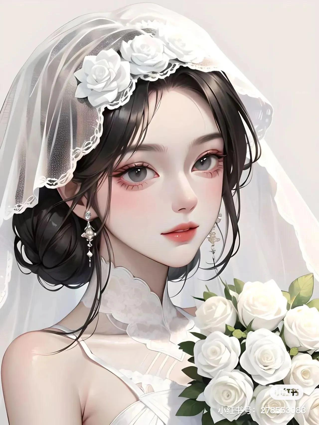 终于找到结婚时可以用的头像啦