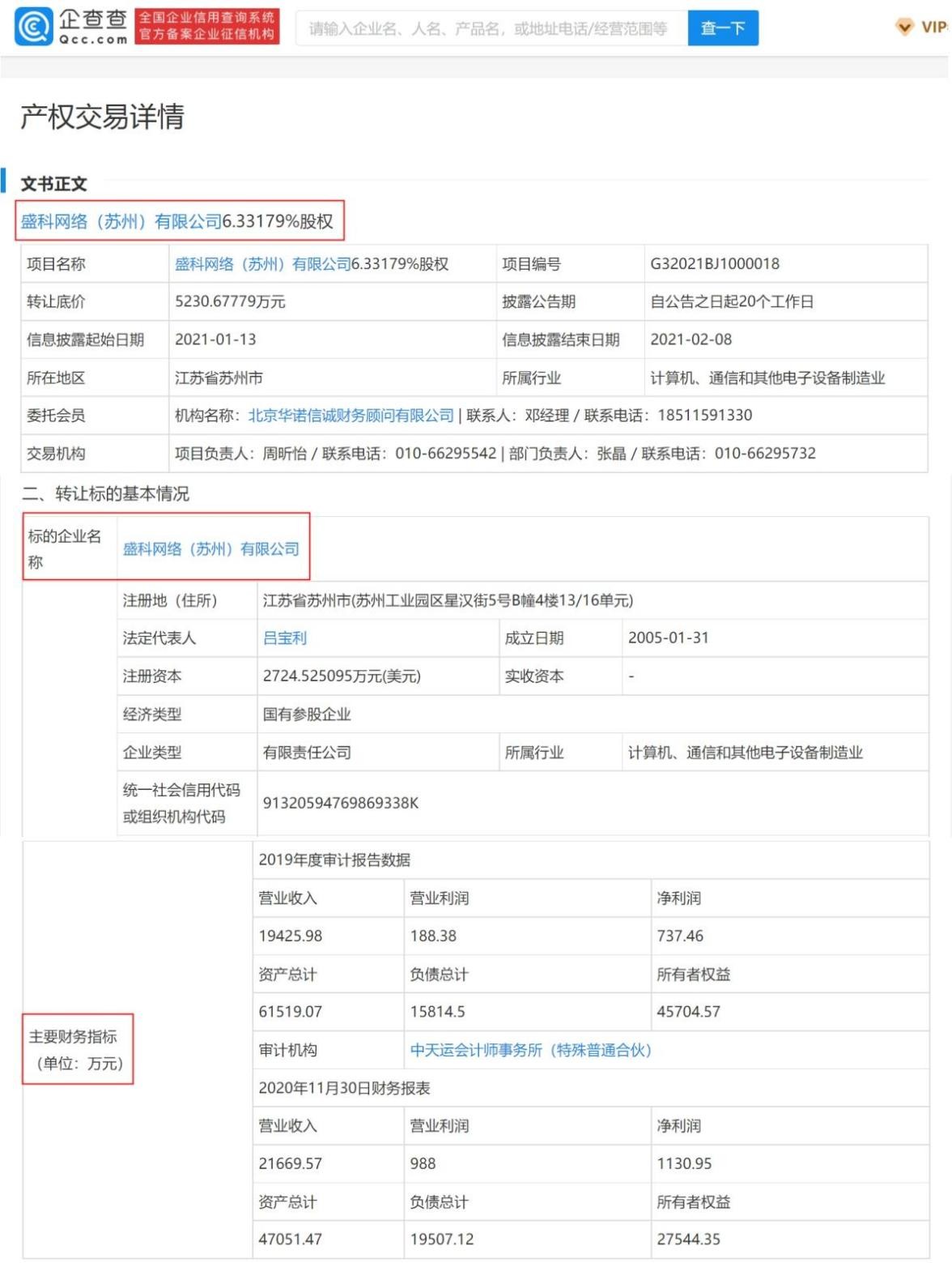 盛科通信股权变动疑点重重，与公开文件数据打架 公司 第7张