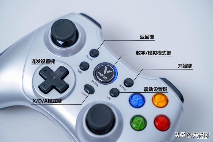 实况足球用什么手柄好（实惠又全能的进阶游戏装备 雷柏V600S游戏手柄评测体验）