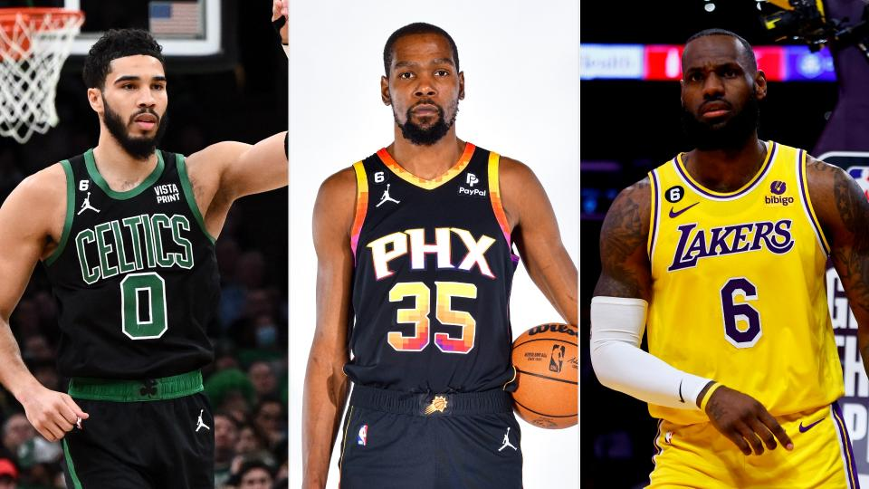 nba篮球巨星有一共哪些（NBA球星排名出炉！3人争第1，塔图姆第4，KD第6，詹姆斯太意外）