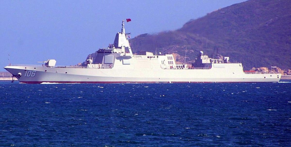 106延安舰107遵义舰108咸阳舰