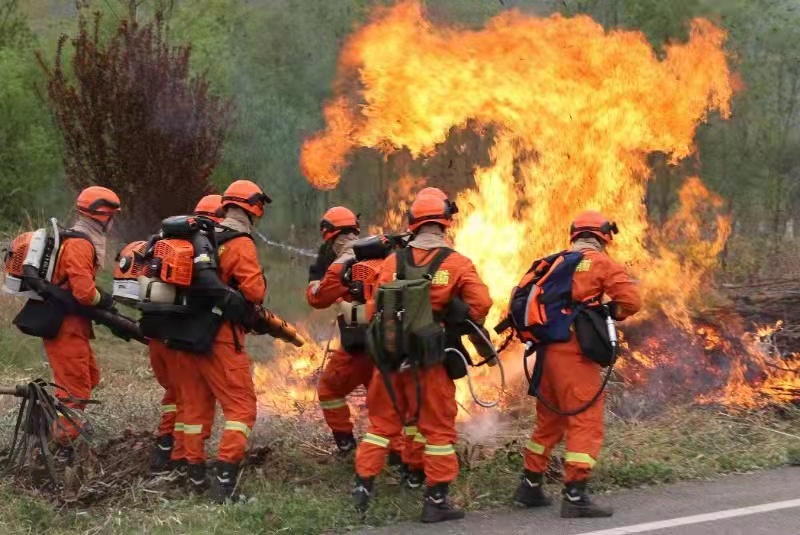 起火了？别慌，这是省公安厅联合多部门开展火灾应急处置演练