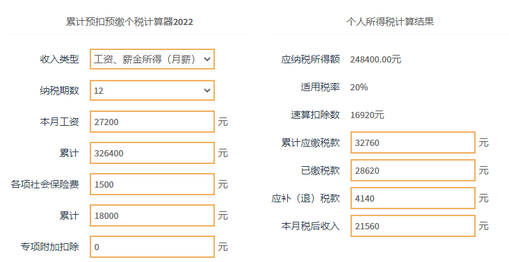 年终奖金个人所得税,年终奖金个人所得税计算器2021