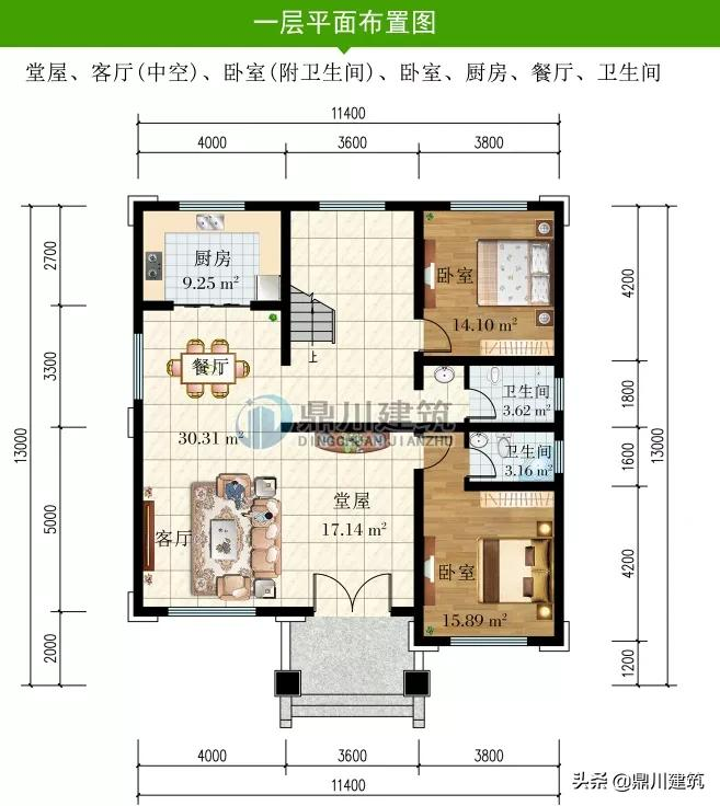 这10款别墅以布局取胜，户型方正风水好，大部分农村都能建