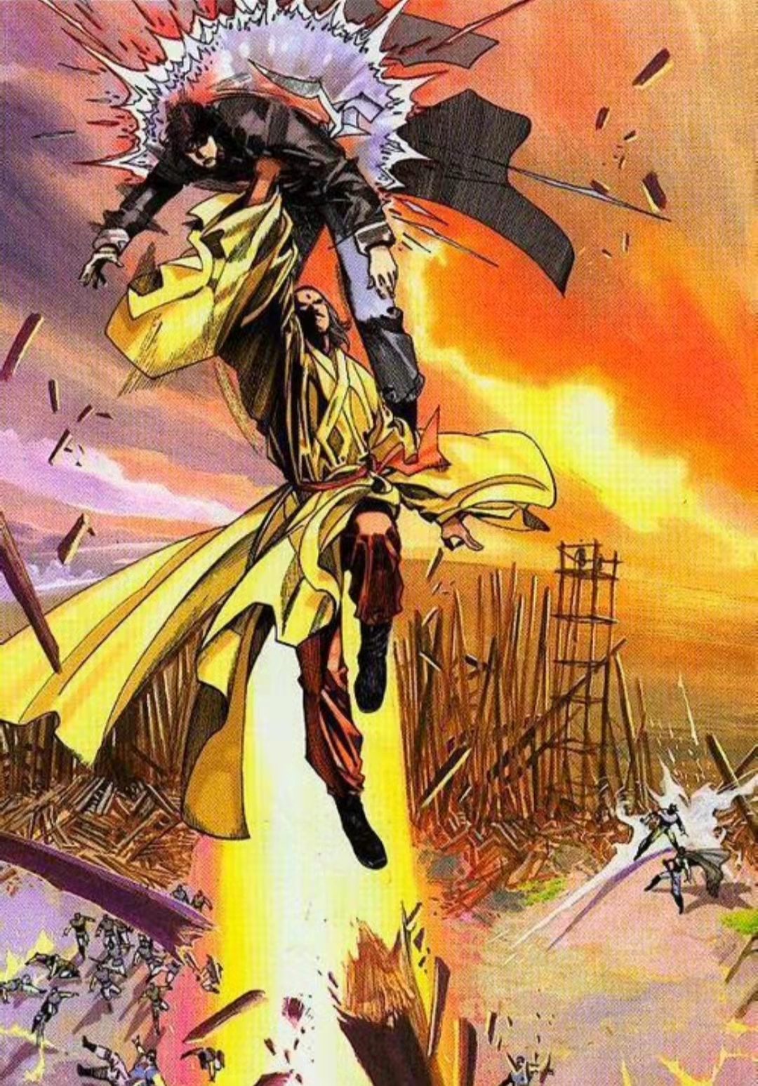 《风云》漫画，武林神话无名，为什么会在第三部跌落神坛？