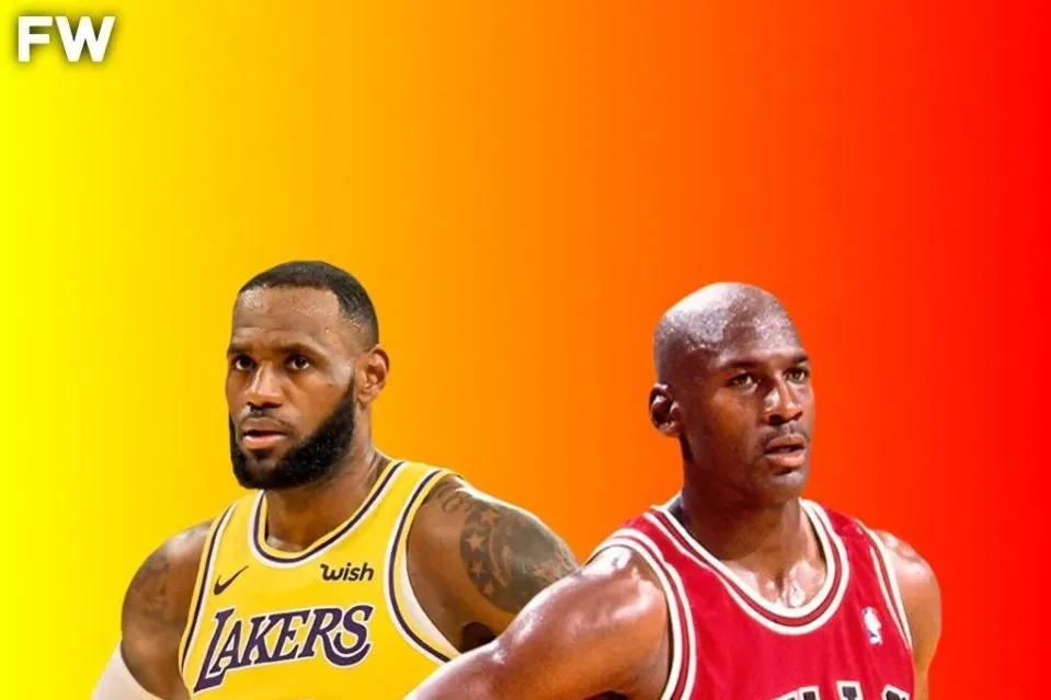 nba为什么没有乔丹ss(美媒列出詹姆斯与乔丹前13个赛季的数据荣誉，逐个赛季比较论伟大)