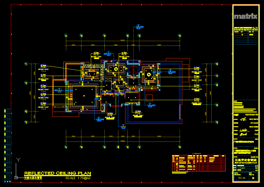 「室内设计」广州·星河600m²现代风格独栋别墅丨效果图+CAD施工图